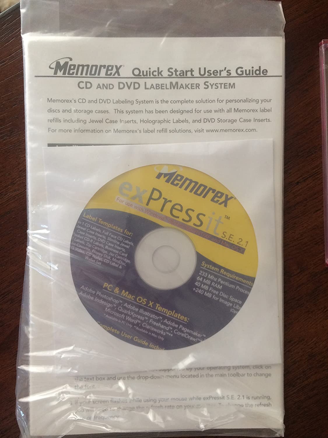 free memorex cd label maker for mac